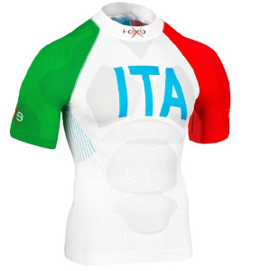 Abbigliamento runner I-EXE HIGT PERFORMANCE T-SHIRT ITA ITALIA Uomo