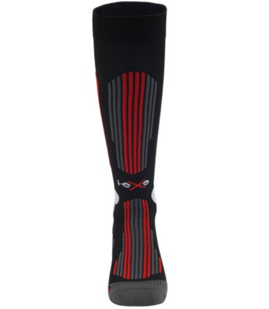 Abbigliamento runner I-EXE&nbsp;CALZA COMPRESSIONE nero Unisex