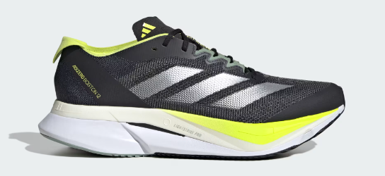 Scarpe runner ADIDAS BOSTON 12 NERO GIALLO Uomo