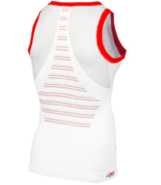 Abbigliamento runner I-EXE CANOTTA GOLD RUNNING TANK-TOP Bianco Unisex